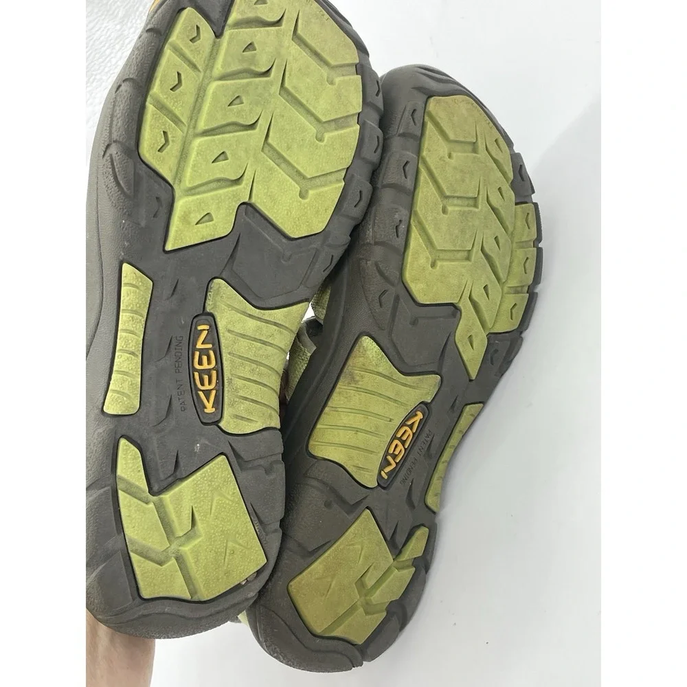 Keen Waterproof Sandals Mens Sz 6 EU 39 Green Sports Hiking Unisex Outdoor Shoes
